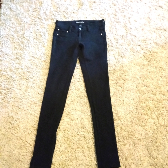 97 Cotton 3 Spandex Skinny Pants Black 